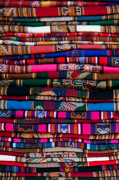 Grote Peruaanse stof — Stockfoto