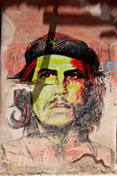 Che Guevara Porträt Colorfill — Stockfoto