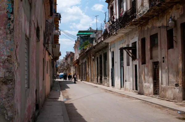Calle típica de La Habana — Foto de Stock