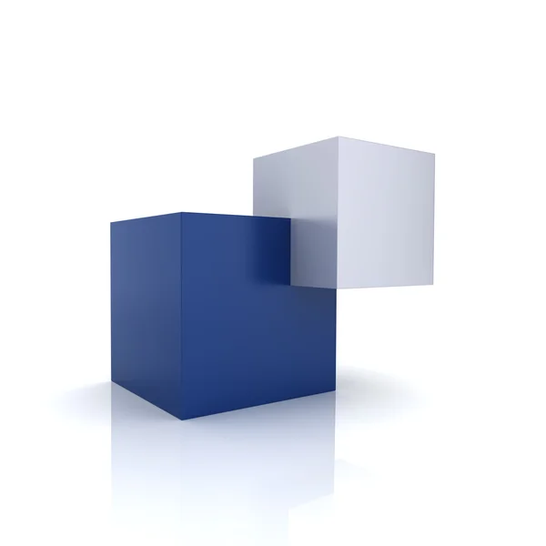 Unity cubes — Stock Photo, Image