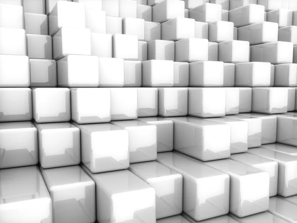 Белые коробки — стоковое фото