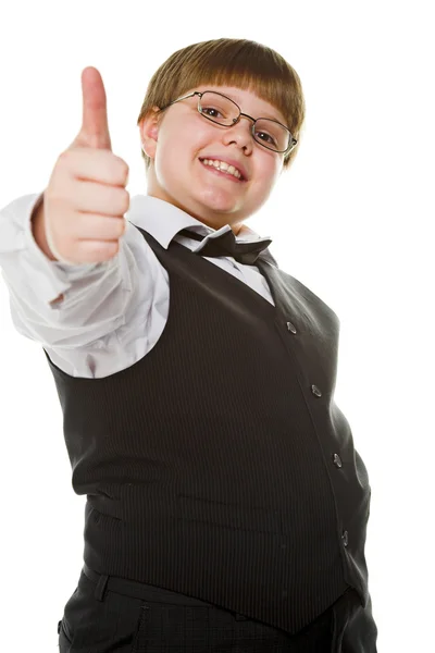 Happy young businessman — Stock Photo, Image