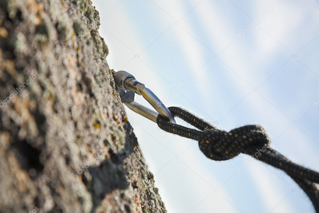 Climbing iron
