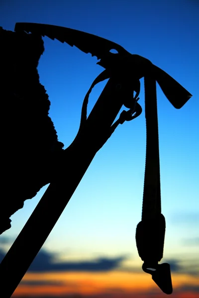 Ise-axe silhouette — Zdjęcie stockowe