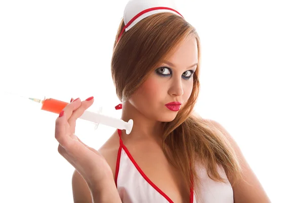 Seksualne pielęgniarka — Zdjęcie stockowe