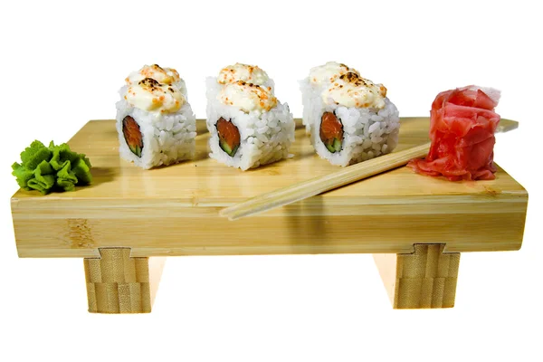 Sushi isolerade Royaltyfria Stockbilder