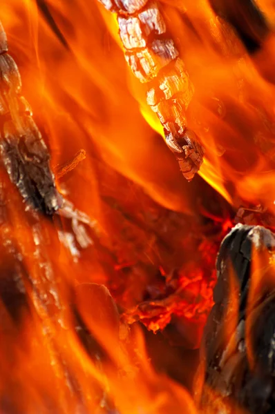 Flaming background — Stock Photo, Image