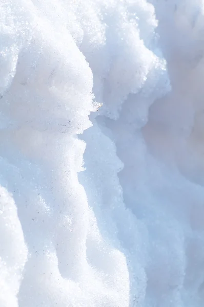 Snö närbild bakgrund — Stockfoto
