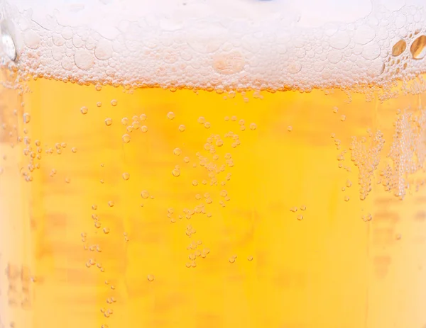 Cerveza en un vaso — Foto de Stock