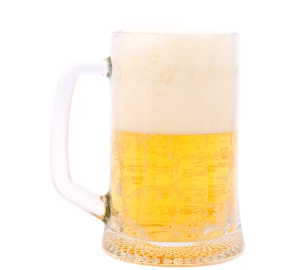 Ett glas öl — Stockfoto