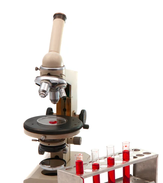 Microscopio de laboratorio —  Fotos de Stock