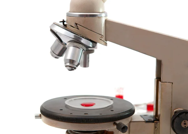 Laboratoriet mikroskopet — Stockfoto