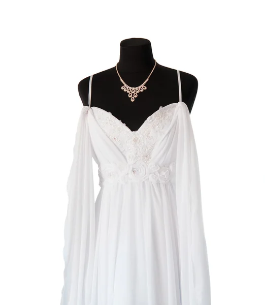 白色的裙子 — 图库照片