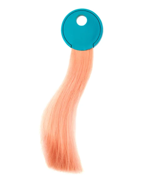 Bloqueio da amostra de cor do cabelo — Fotografia de Stock