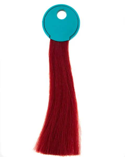 Δείγμα κλειδαριά του χρώματος των μαλλιών — Φωτογραφία Αρχείου