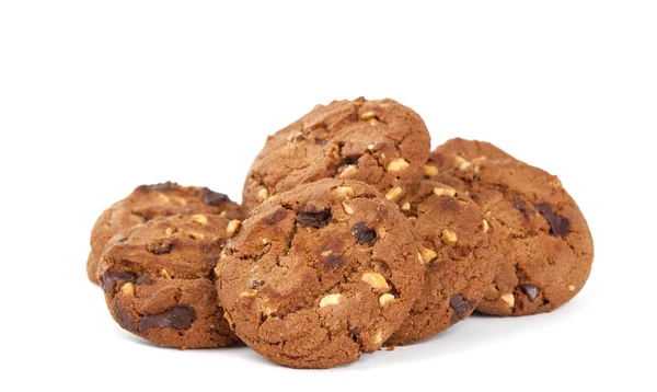 Biscuits aux noix et chocolat — Photo