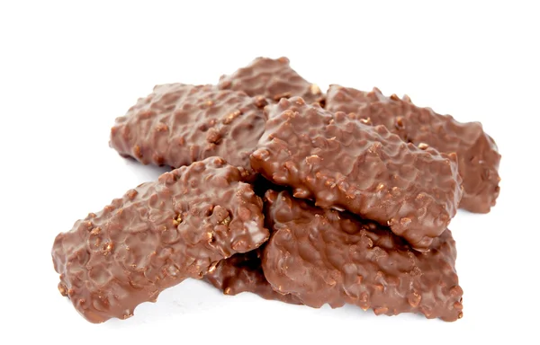 Galletas con chocolate y nueces — Foto de Stock