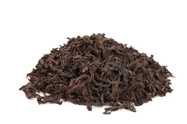 Suchej czarnej herbaty — Zdjęcie stockowe