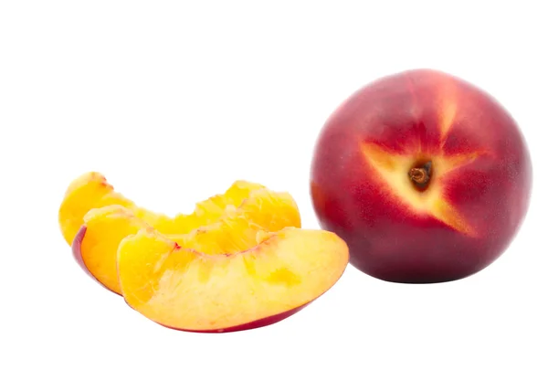 Сочный персик — стоковое фото