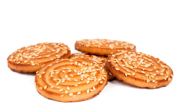 stock image Biscuits with sesame seeds