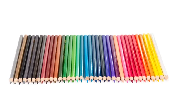 Conjunto de lápis de cor — Fotografia de Stock