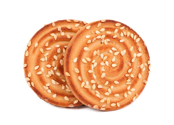 stock image Biscuits with sesame seeds