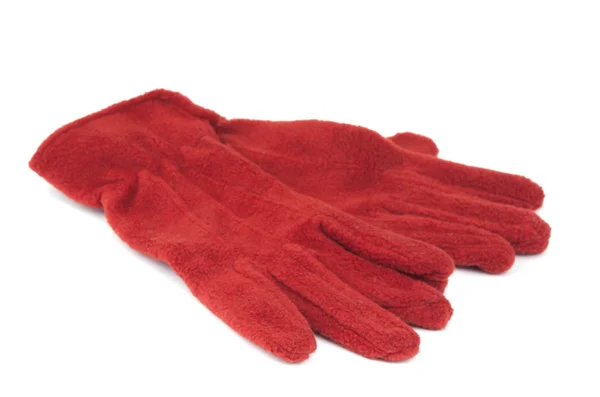 Червоні рукавички — стокове фото