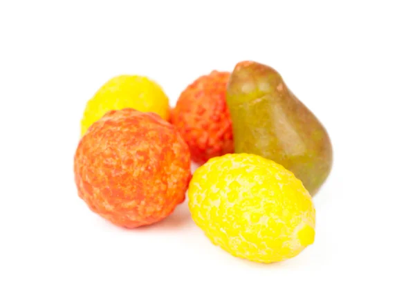 Kauwgom in de vorm van fruit — Stockfoto