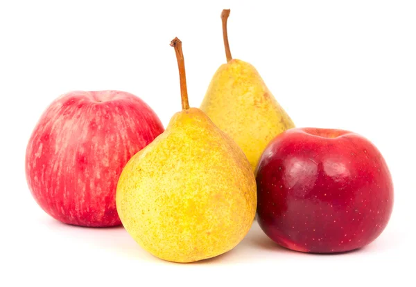 Pêra e maçã — Fotografia de Stock