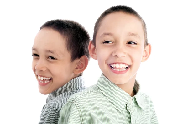 Twins together — Stock Photo, Image