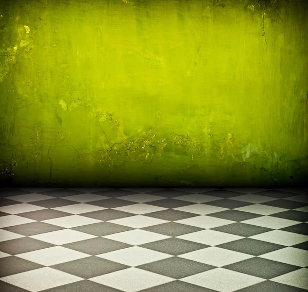 Зеленій кімнаті — стокове фото