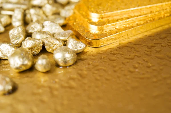 Oro puro — Foto de Stock