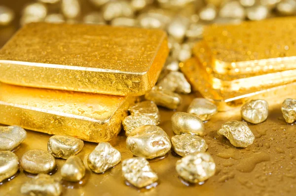 Ouro puro — Fotografia de Stock