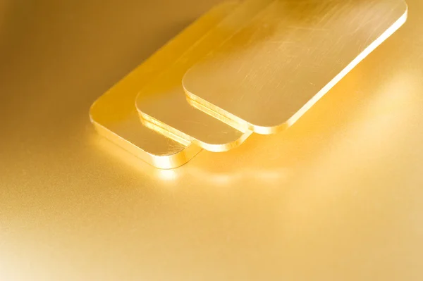 Lingotes de ouro — Fotografia de Stock
