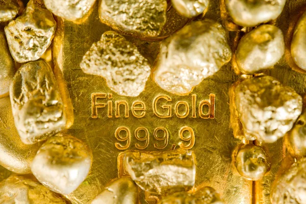 Fijn goud — Stockfoto