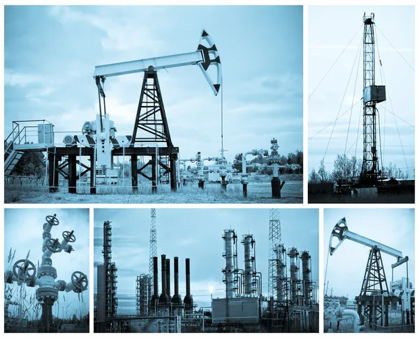 Industria petrolera. — Foto de Stock