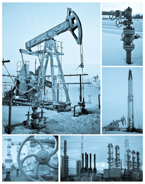 Ropný průmysl. — Stock fotografie