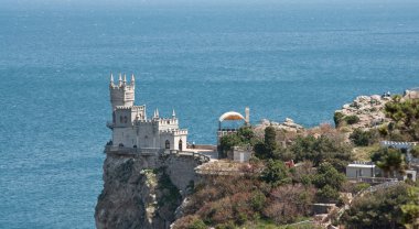 Swallow's Nest, Crimea, Ukraine clipart