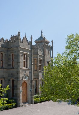 Vorontsovsky palace in Alupka, Crimea, Ukraine clipart