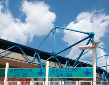 Metalist Stadion, kharkov, Oekraïne.