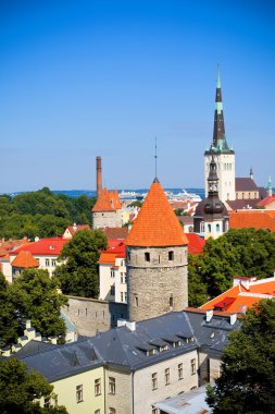 Tallinn Old Town clipart