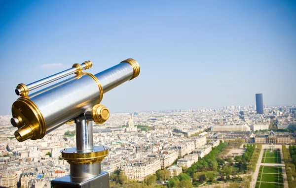 Prohlédni si na Paříž. Letecký pohled na — Stock fotografie