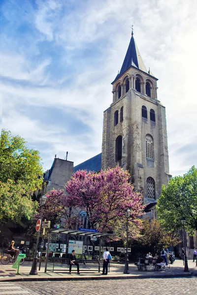 Churh saint germain des Prés, Paříž, Francie — Stock fotografie