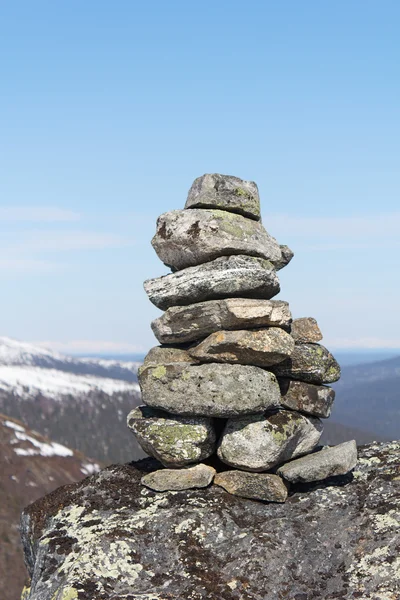 stock image Cairn in the mountains