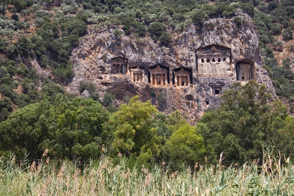 Dalyan Tombs, Turkey — Stock Photo, Image