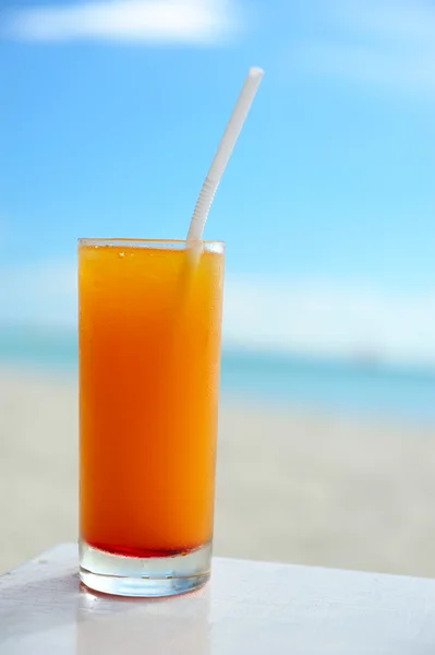 Pláž koktejl — Stock fotografie