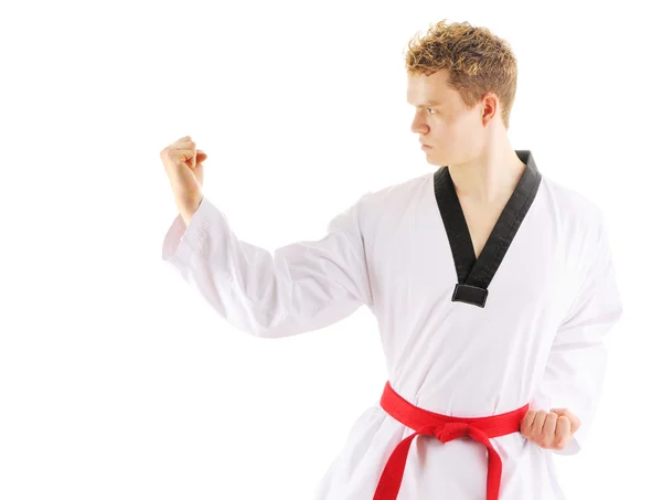 Omul de formare taekwondo — Fotografie, imagine de stoc