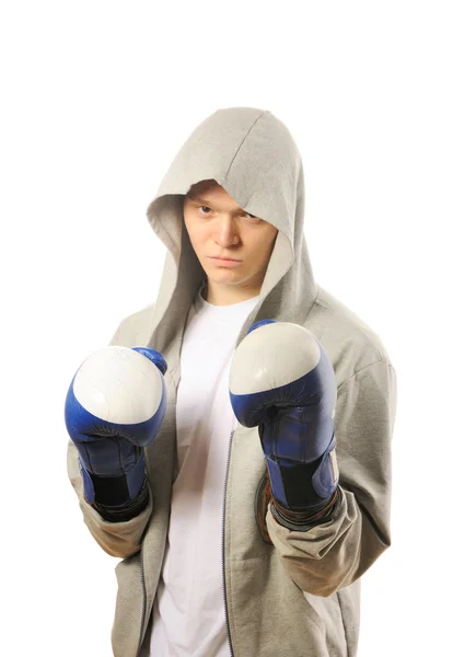 Omul de formare box — Fotografie, imagine de stoc