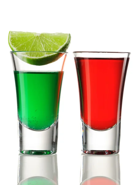 Shot drink cocktails — Stock Photo, Image