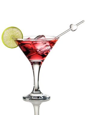 Cosmopolitan cocktail clipart